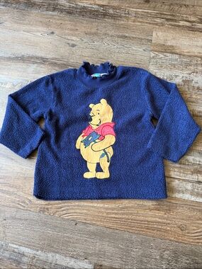 Y2K Disney Winnie the Pooh vintage crew neck cozy sweatshirt 1990s size 3T